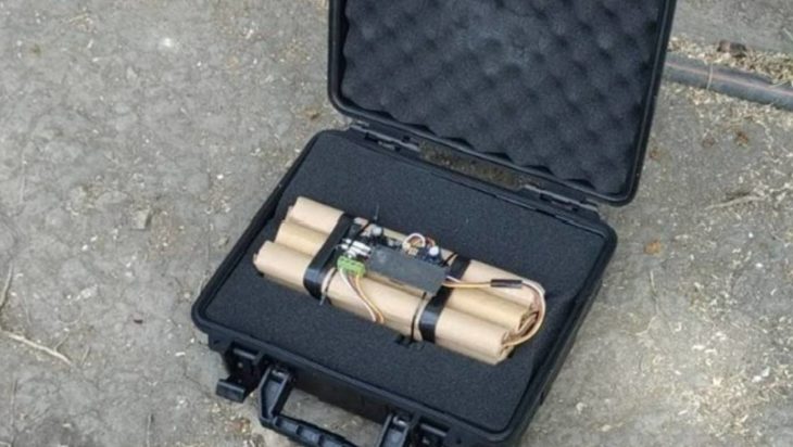 พบวัตถุต้องสงสัยคล้ายระเบิด หน้าสำนักงานดิไอคอน จนท.เร่งตรวจพิสูจน์