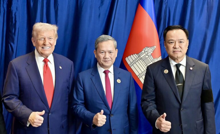 “ทรัมป์” ขู่ใช้ “มาตรการภาษี” กดดัน “ไทย-กัมพูชา” หยุดปะทะชายแดน