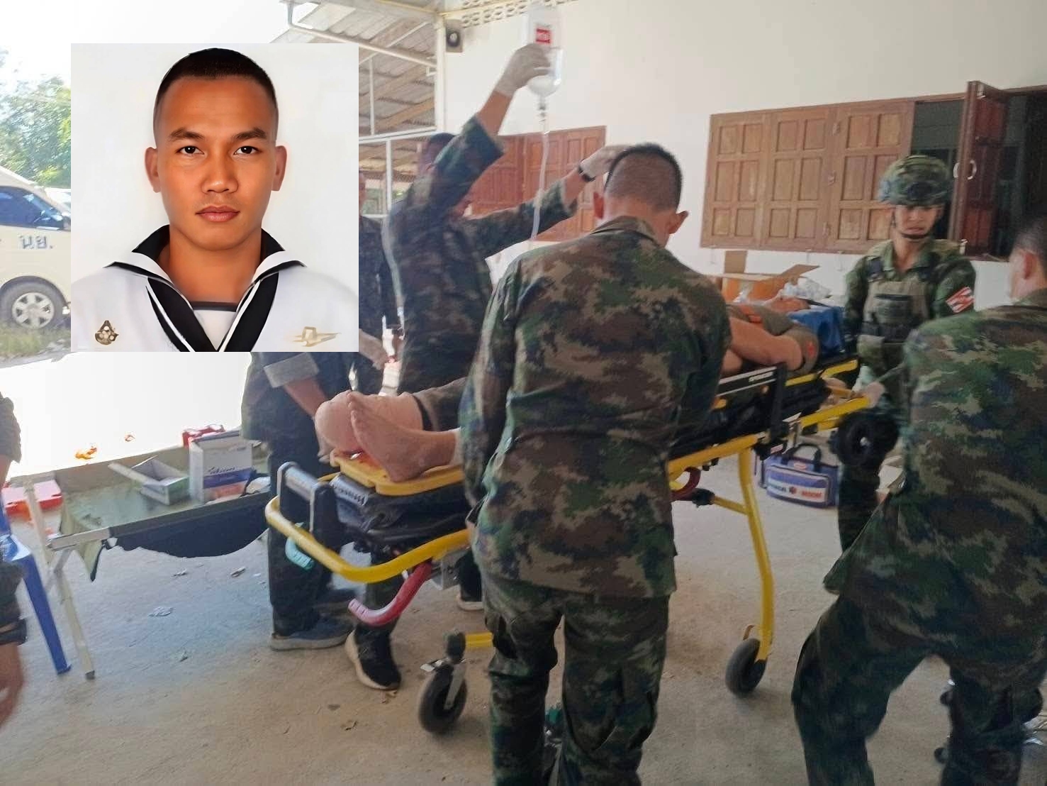 ขาขาด! รายที่ 8 “จ่าทหารเรือ” เหยียบกับระเบิด PMN-2 ขาขวาขาด พื้นที่บ้านสามหลัง จ.ตราด ส่งรักษาจันทบุรี