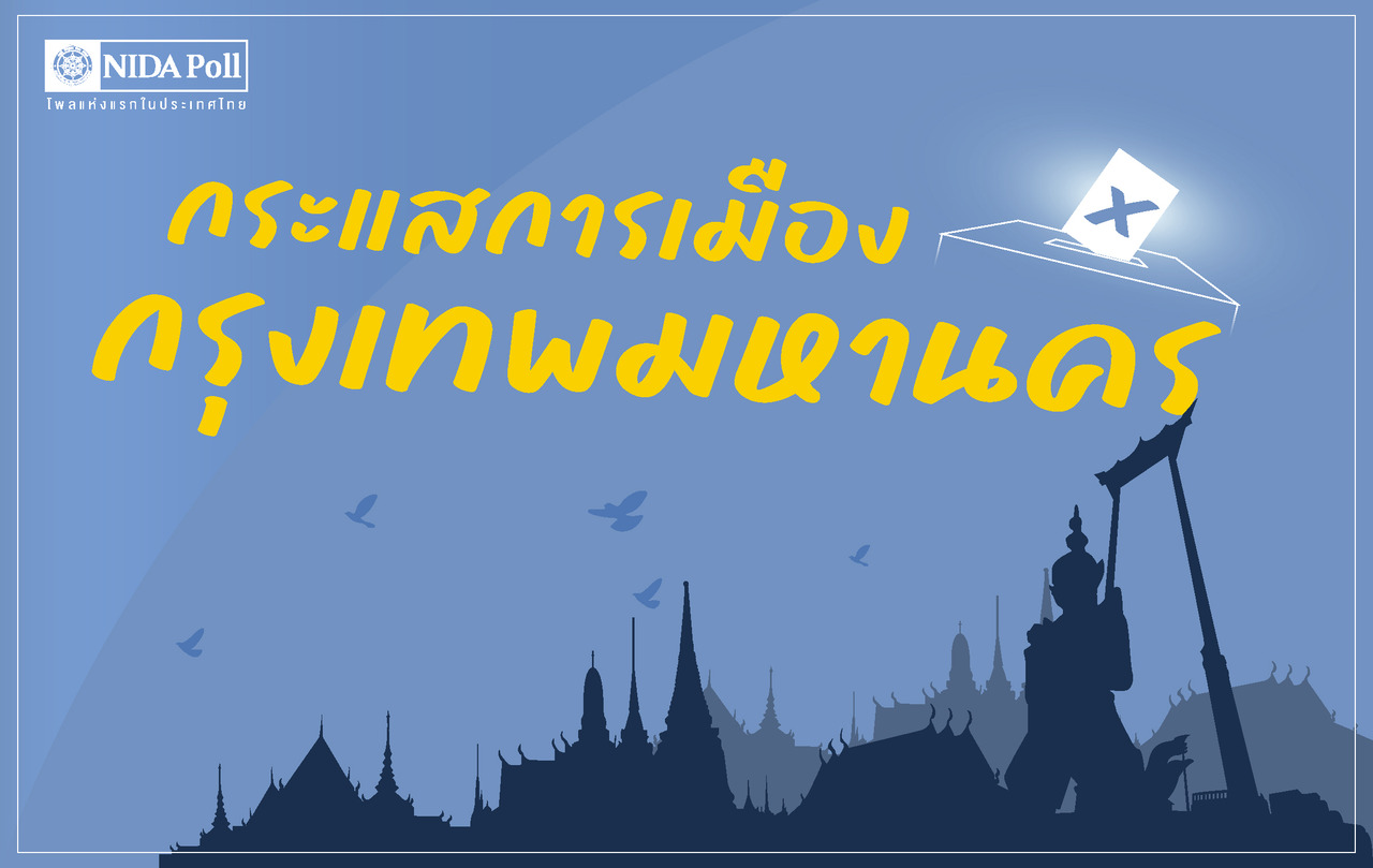 “นิด้าโพล” เผยคนกรุงยังไร้ตัวเลือกนายกฯ “ยศชนัน” ติดโผคนหนุน อันดับ 10 “พรรคประชาชน” ครองใจคนเมือง