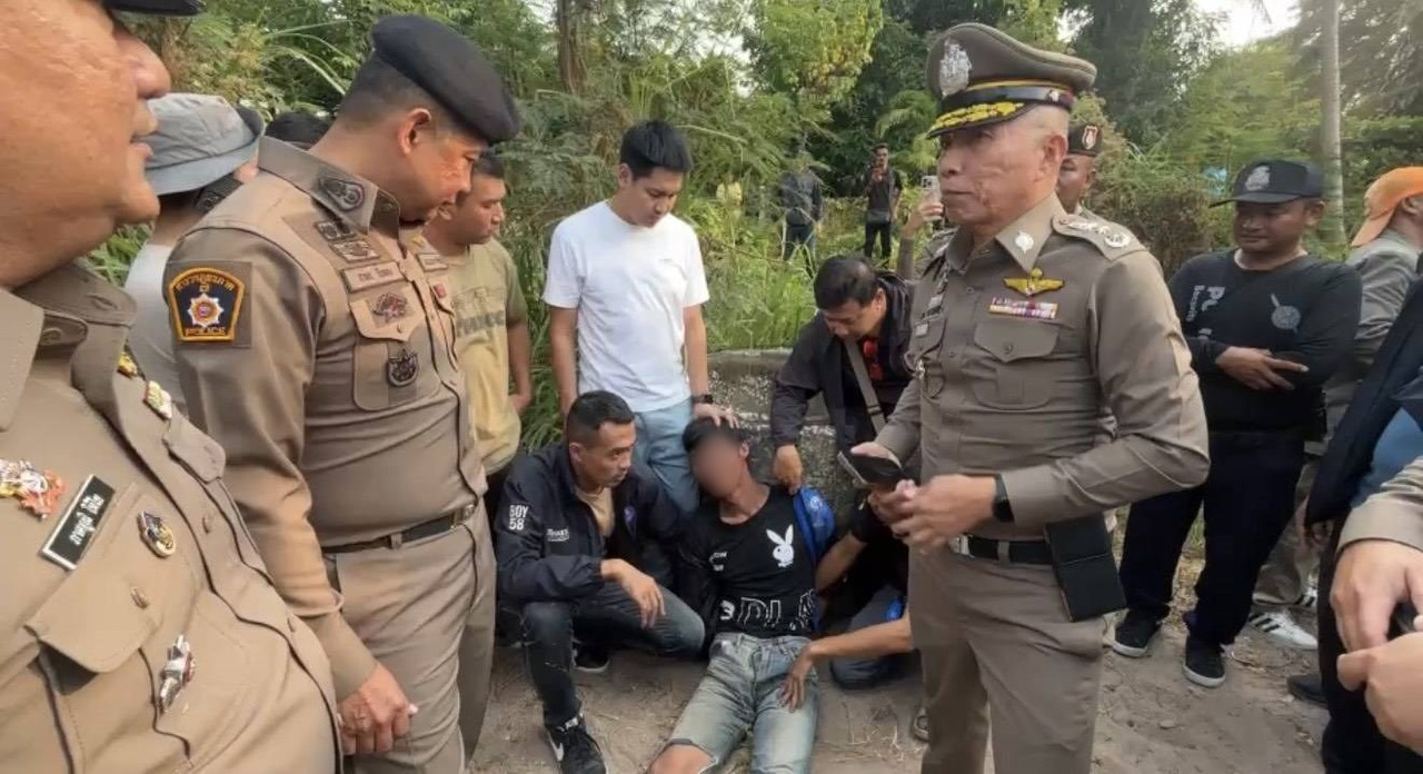 “ตร.ภาค 7” จับหนุ่มบุกทุบหัวฆ่าพนักงานโรงแรมหัวหิน ชิงโทรศัพท์มือถือ