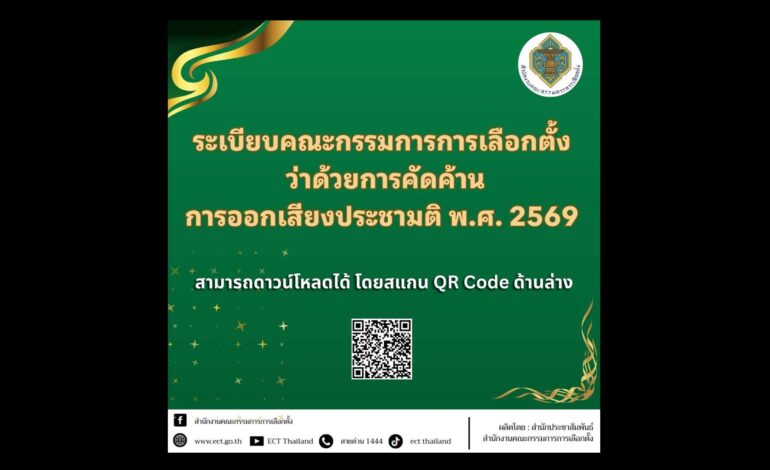 “กกต.” ออกระเบียบใหม่ เปิดทางคัดค้านประชามติได้ภายใน 48 ชม. ตั้งคณะไต่สวนชี้ขาด