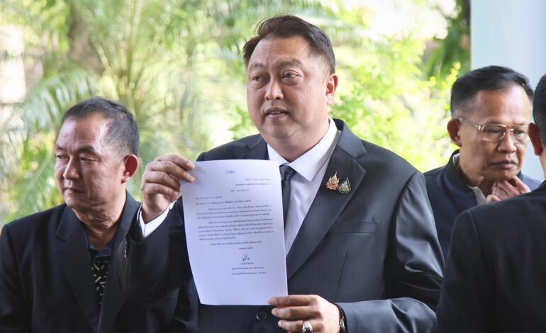 พิสูจน์โปร่งใส! “สุชาติ ชมกลิ่น” ยื่น กกต. หนุนนับคะแนนเขต 1 ชลบุรีใหม่