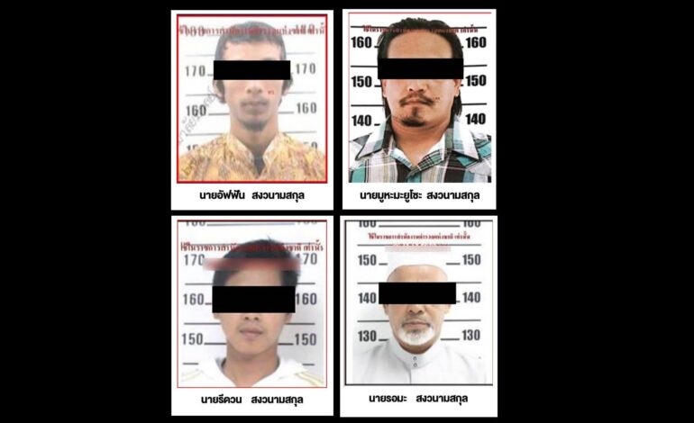 จับสมาชิก “BRN ยะลา-ปัตตานี” พบหมายจับอื้อ ยึดอาวุธ-ของกลางเพียบ