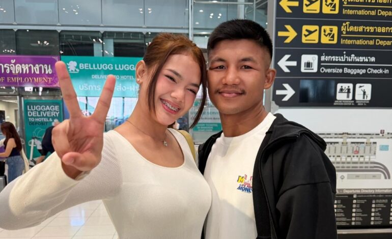 “รถถัง” ถึงญี่ปุ่นแล้ว! ดวล “ทาเครุ เซกาวา” ศึก ONE SAMURAI 1 ไม่หวั่นน้ำหนักยังเกิน 3 กก.