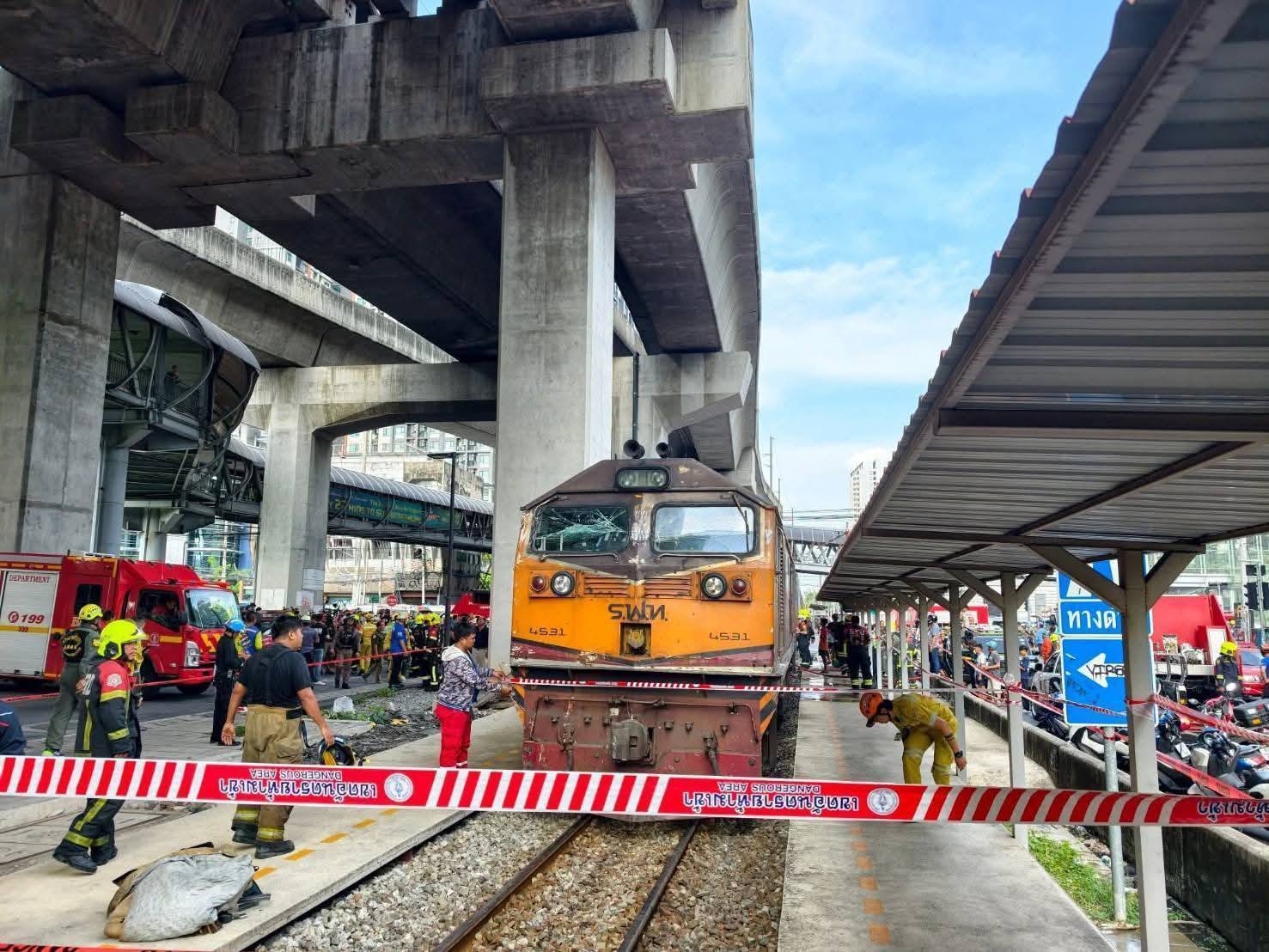 “รฟท.” สั่งฟันวินัยร้ายแรงคนขับรถไฟเสพยา ไม่มีใบอนุญาต หลังชนรถเมล์ ดับ 8 เจ็บ 30 ราย