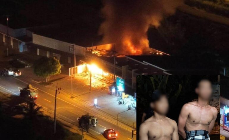 จับแล้ว 2 ราย! ตร.ปิดเมืองไล่ล่า “คนร้าย” ก่อเหตุบึ้ม-เผา 7-Eleven มายอ ปัตตานี