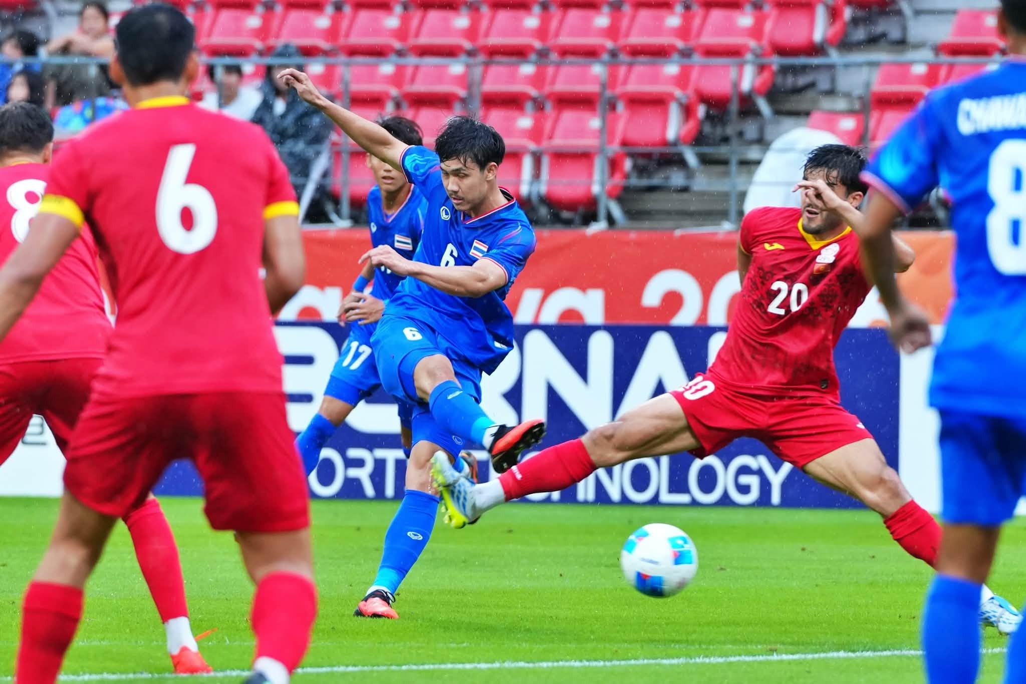 “ช้างศึก” พลิกแซงชนะ “คีร์กีซสถาน” 3-2 ประเดิม 3 แต้ม ศึกเอเชียนเกมส์ 2026