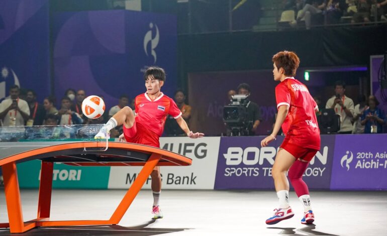 “เทคบอลไทย” สร้างประวัติศาสตร์! กวาด 3 เหรียญทอง เอเชียนเกมส์ ครั้งที่ 20