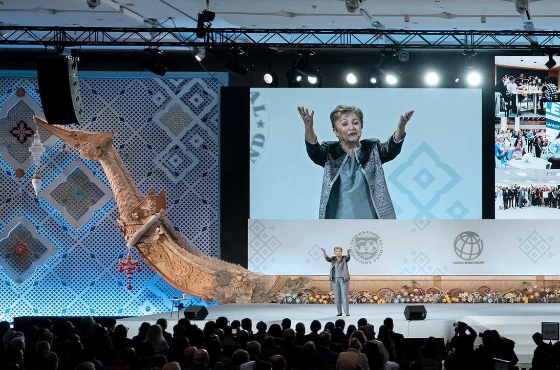 “คริสตาลินา” อัญเชิญพระบรมราโชวาท ร.9 ยก “ความเพียร ฝ่าวิกฤตโลก” กลางเวที IMF–World Bank 2026