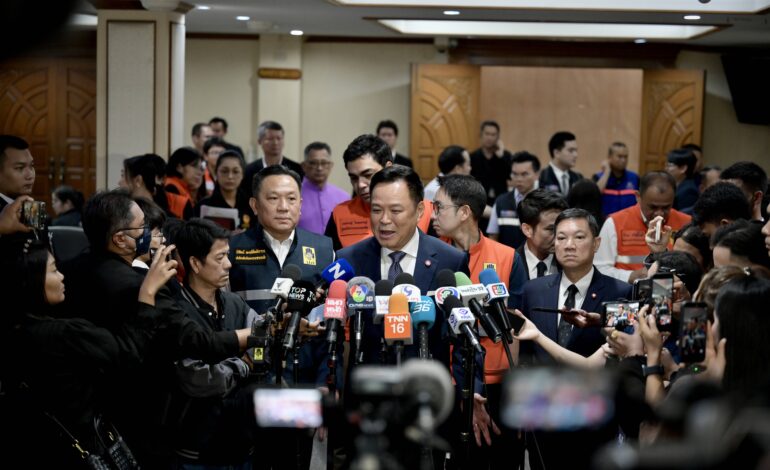 “อนุทิน” ปัด “มวยล้ม” คดีโกงสอบท้องถิ่น ปม “ป.ป.ช.” ส่งฟ้อง 3 ผู้ต้องหาไม่ทัน จนถูกปล่อยตัว